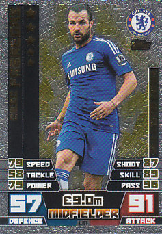 Cesc Fabregas Chelsea 2014/15 Topps Match Attax Limited Edition Gold #LE1